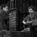 pillory cut 5 - Gringoire and Clopin Edmond O'brein Thomas Mitchell 1939 Hunchback of Notre dame  picture image 