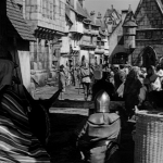 15th century Parisian Street 1939 Hunchback of Notre Dame picture image