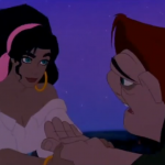 Esmeralda and Quasimodo Disney Hunchback of Notre Dame picture image