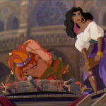 Esmeralda and Quasimodo Disney Hunchback of Notre Dame picture image