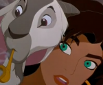 Esmeralda and Djali Disney Hunchback of Notre Dame picture image