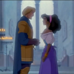 Esmeralda and Phoebus Disney Hunchback of Notre Dame picture image