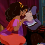 Esmeralda and Frollo Disney Hunchback of Notre Dame picture image
