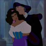 Frollo Hunchback of Notre Dame groping Esmeralda Disney picture image