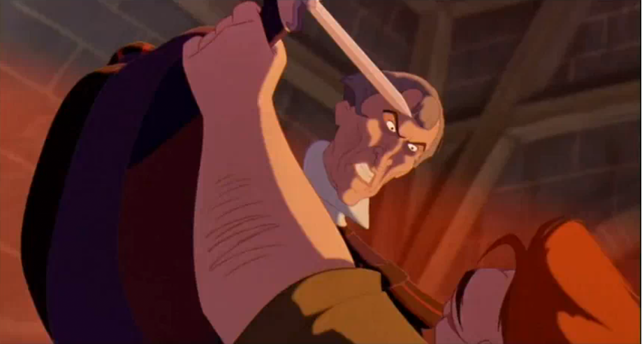 Resultado de imagen para quasimodo vs frollo