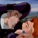 Frollo and Quasimodo Hunchback of Notre Dame Disney