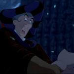 Frollo Hunchback of Notre Dame seeing Quasimodo for the 1st time  picture imageDisney