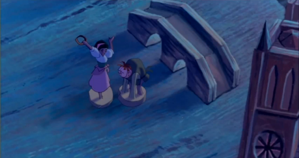 Quasimodo's figurines from "Heaven's Light" Hunchback of Notre Dame Disney picture image