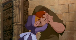 Quasimodo accepted by the people Hunchback of Notre Dame Disney picture image