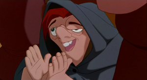 Quasimodo clapping Disney Hunchback of Notre Dame