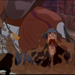 Achilles Sitting Disney Hunchback of Notre Dame picture image