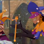 Clopin presenting Quasimodo as the "King of Fools" Disney Hunchback Notre Dame picture image