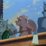 Gargoyles - Victor, Hugo and Laverne at the end Disney Hunchback of Notre Dame picture image