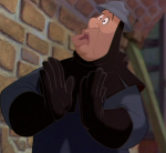 In Between Frame of the Oafish guard Hunchback of Notre Dame Disneye picture image