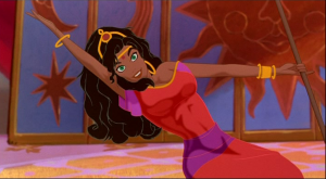 Disney Esmeralda Hunchback of Notre Dame Dance picture image