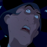 Frollo in fear for his soul Bells Disney Hunchback of Notre Dame picture image