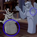 Stains on Gargoyles Disney Hunchback of Notre Dame picture image