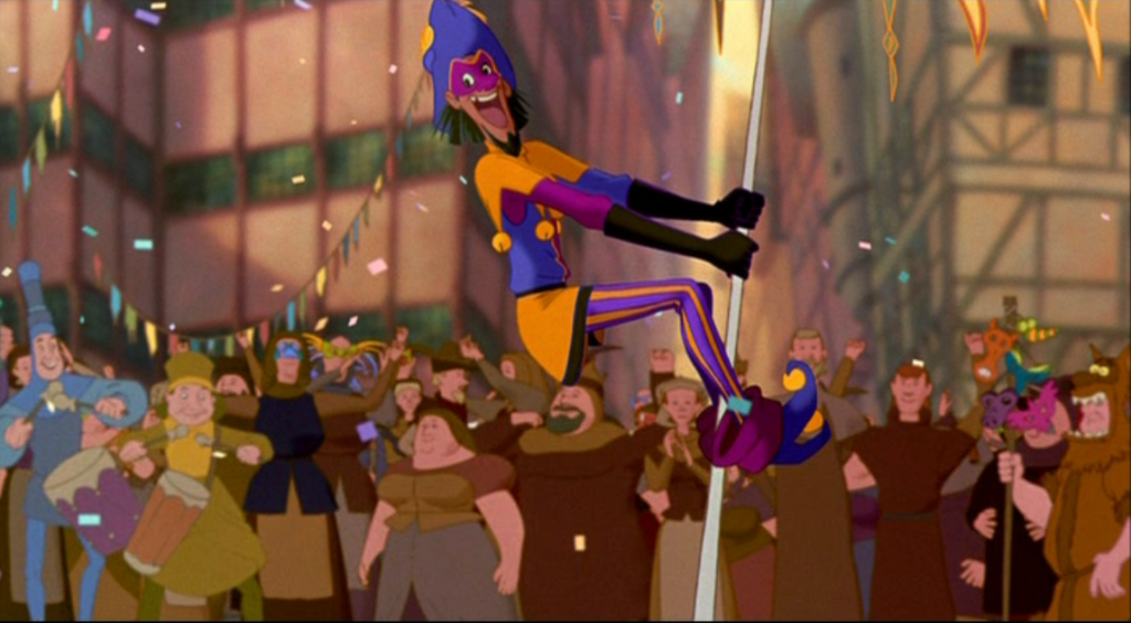 Clopin Topsy Turvy Disney Hunchback Notre Dame picture image