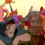 Quasimodo reacting to the craziness Topsy Turvy Disney Hunchback of Notre Dame picture image