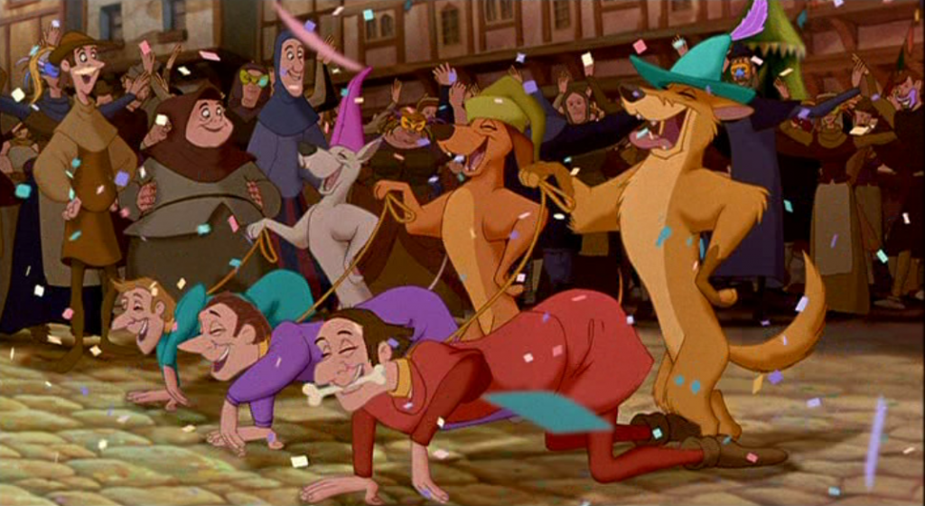 Reversal Topsy Turvy Disney Hunchback of Notre Dame picture image