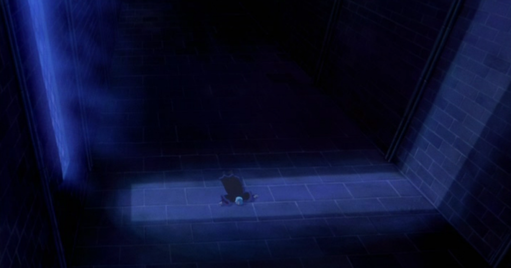 Frollo at the end Hellfire Disney Hunchback of Notre Dame picture image