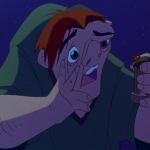 Quasimodo singing Heaven's Light Disney Hunchback of Notre Dame picture image