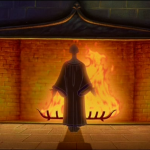 Frollo singing Hellfire Disney Hunchback of Notre Dame picture image