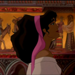 Esmeralda singing God Help the Outcast Disney Hunchback of Notre Dame picture image
