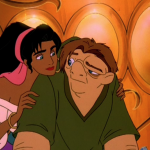 Esmeralda and Quasimodo Sequel Hunchback of Notre Dame II Disney picture image