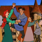 Extras Dance Le Jour D'Amour Disney Hunchback of of Notre Dame II 2 Sequel  picture image 