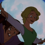 Madeline and Quasimodo Fa la la la Fallen In Love Hunchback of Notre Dame II Disney 2 Sequel