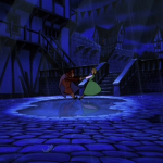 Madeline and Quasimodo Fa la la la Fallen In Love Hunchback of Notre Dame II Disney 2 Sequel picture image