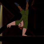 Quasimodo does a Hand Stand while sing Ordinary Miracle Disney Hunchback of Notre Dame sequel 2 II picture image
