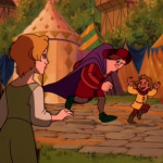 Quasimodo, Madeline and Zephyr I'd Stick With You Hunchback of Notre Dame II Disney Sequel 2 picture image