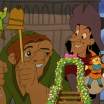 Clopin and Quasimodo with Puppets Le Jour D'Amour Disney Hunchback of of Notre Dame II 2 Sequel image puppet
