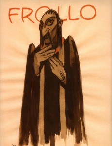 Frollo by Rowland B. Wilson Disney the Hunchback of Notre Dame picture image