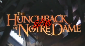 LazerDude99's rating of Disney Hunchback of Notre Dame