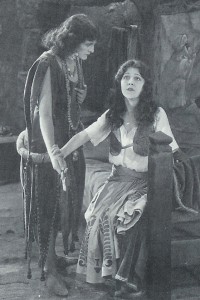 Patsy Ruth Miller as Esmeralda with Eulalie Jenson as Marie 1923 Hunchback of Notre Dame picture image