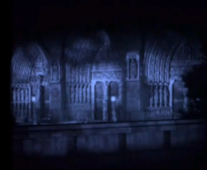 The Notre Dame Set in the Chaney version of the Phantom of the Opera picture image