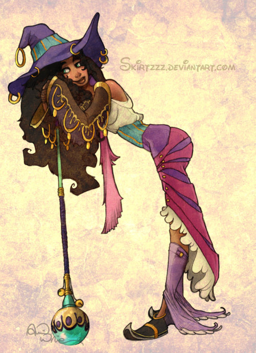Black Mage Esmeralda by Skirtzz picture image 