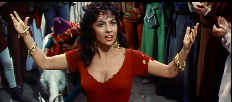 Esmeralda (Gina Lollobrigida), 1956 Hunchback of Notre Dame picture image 