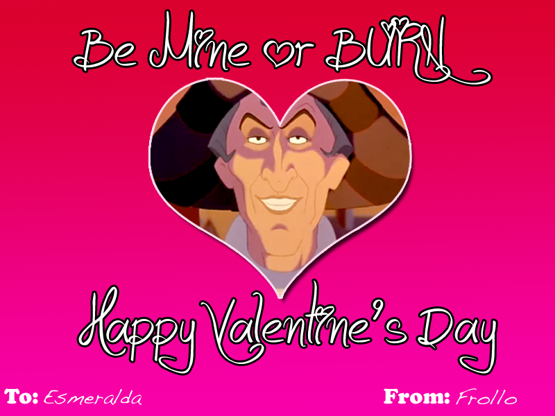 Frollo's Valentine to Esmeralda image picture