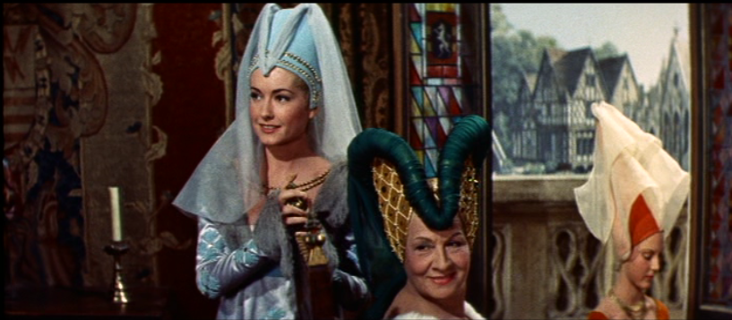 Danielle Dumont as Fleur de Lys, 1956 Hunchback  of Notre dame  picture image