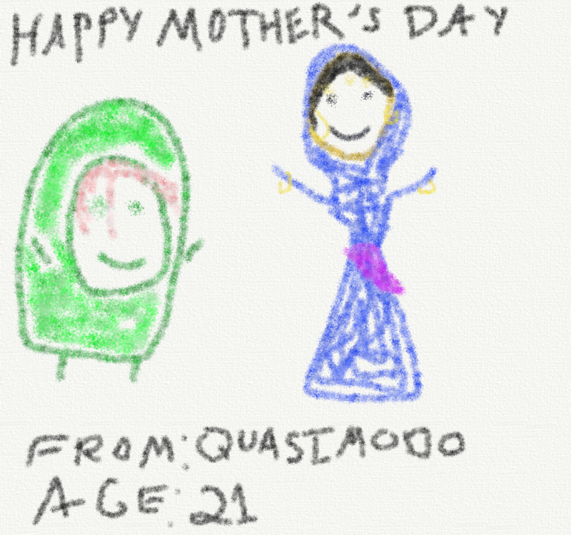 Happy Mother's Day from Quaismodo picture image 