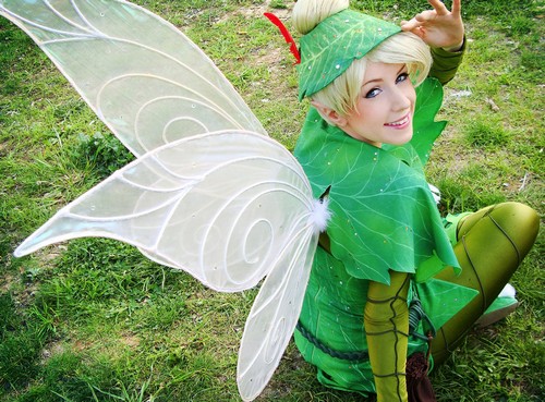 Tinkerbell in more boyish clothes