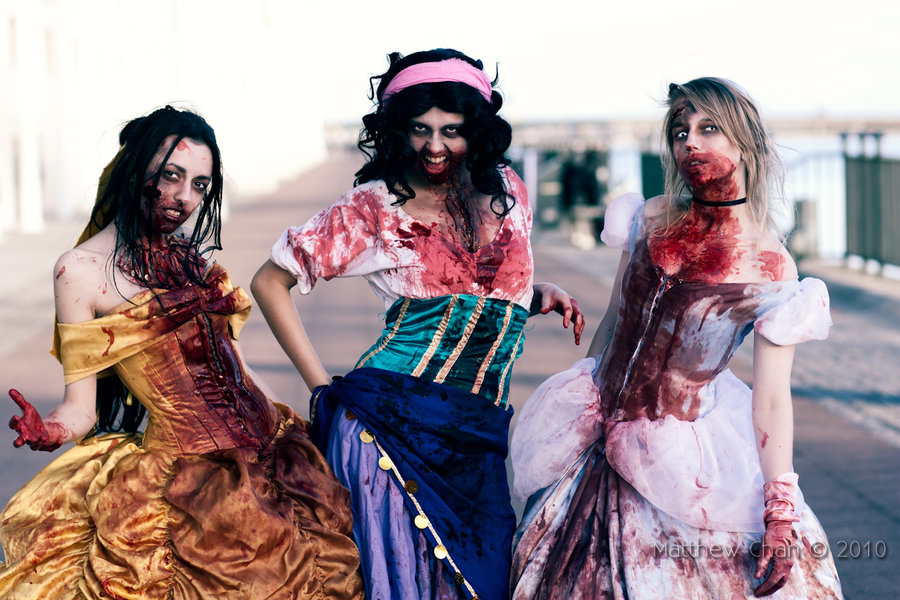 Zombie Disney Princesses