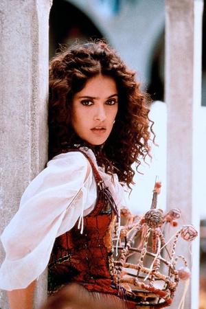 Salma Hayek as Esmeralda, 1997 Hunchback of Notre Dame, picture image