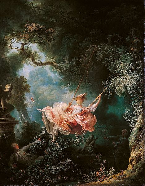 The Swing  by Jean-Honore Fragonard picture image
