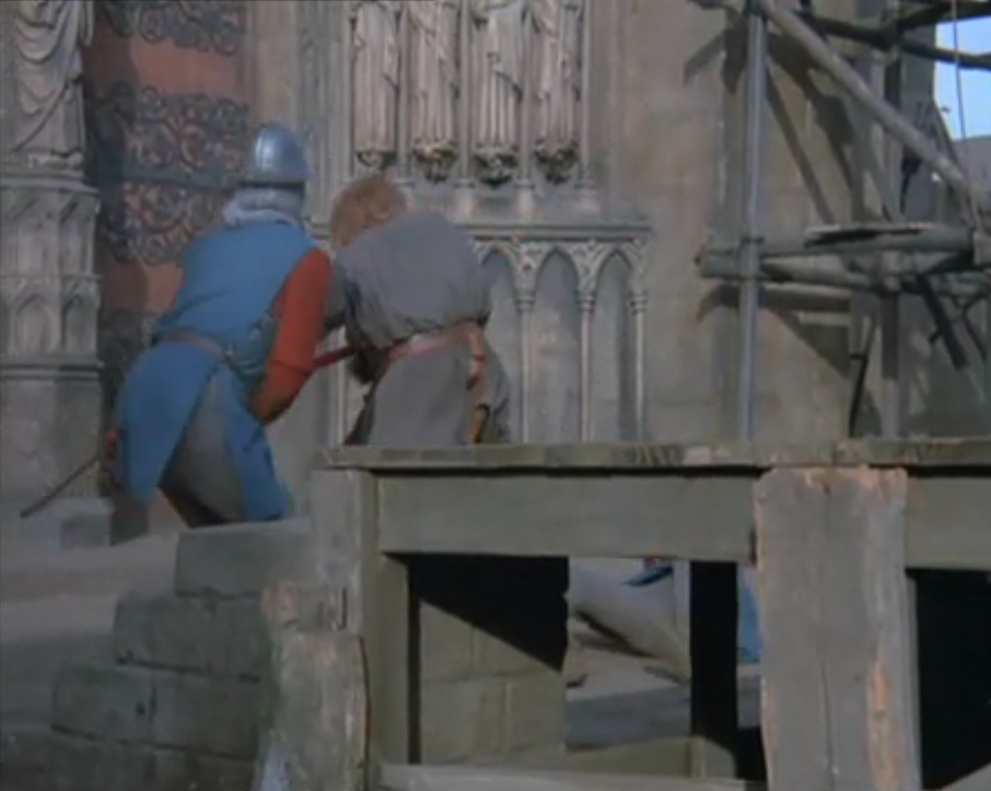 Sets of the 1982 Version of The Hunchback of Notre Dame picture image