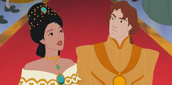 Pocahontas and Rolfe, Pocahontas II: Journey to a New World picture image